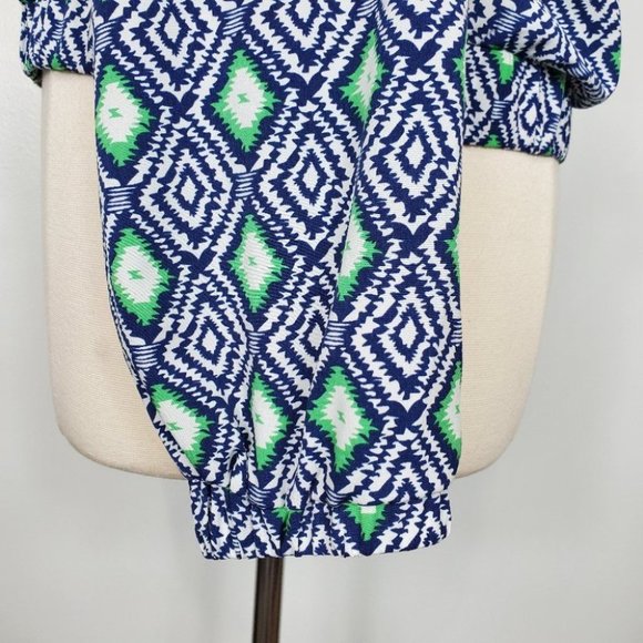 Baccini Lightweight Bomber Style Ikat Jacket Size XL - Picture 7 of 14